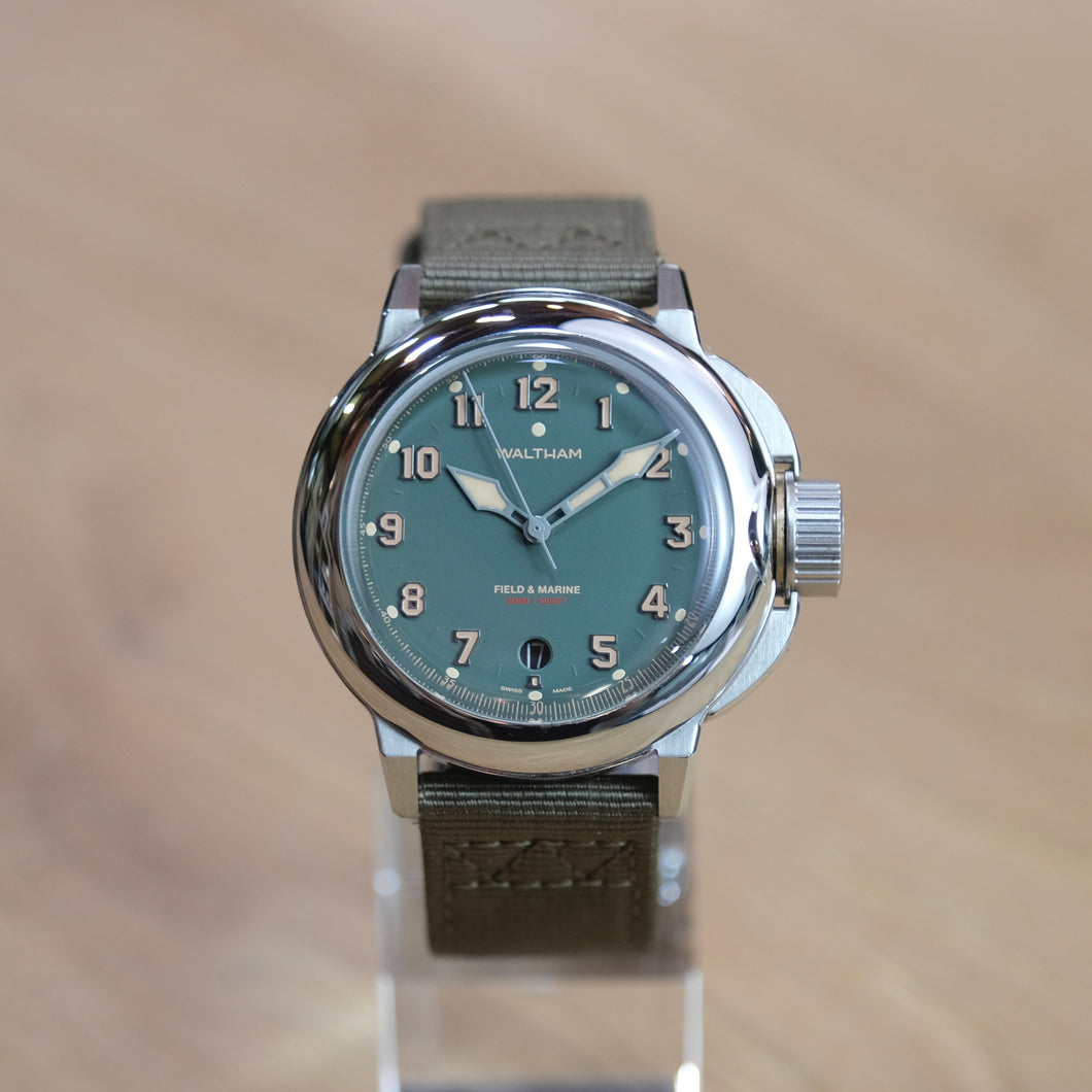 Waltham Field & Marine Automatic Military Green