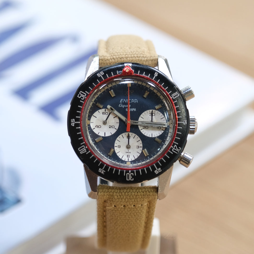 Enicar Aqua Graph MK IV Chronograph