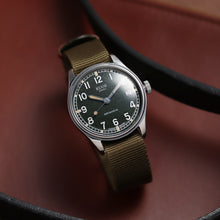 OLD SMITH 90-002 Automatic, Green Dial with Swiss Super-LumiNova