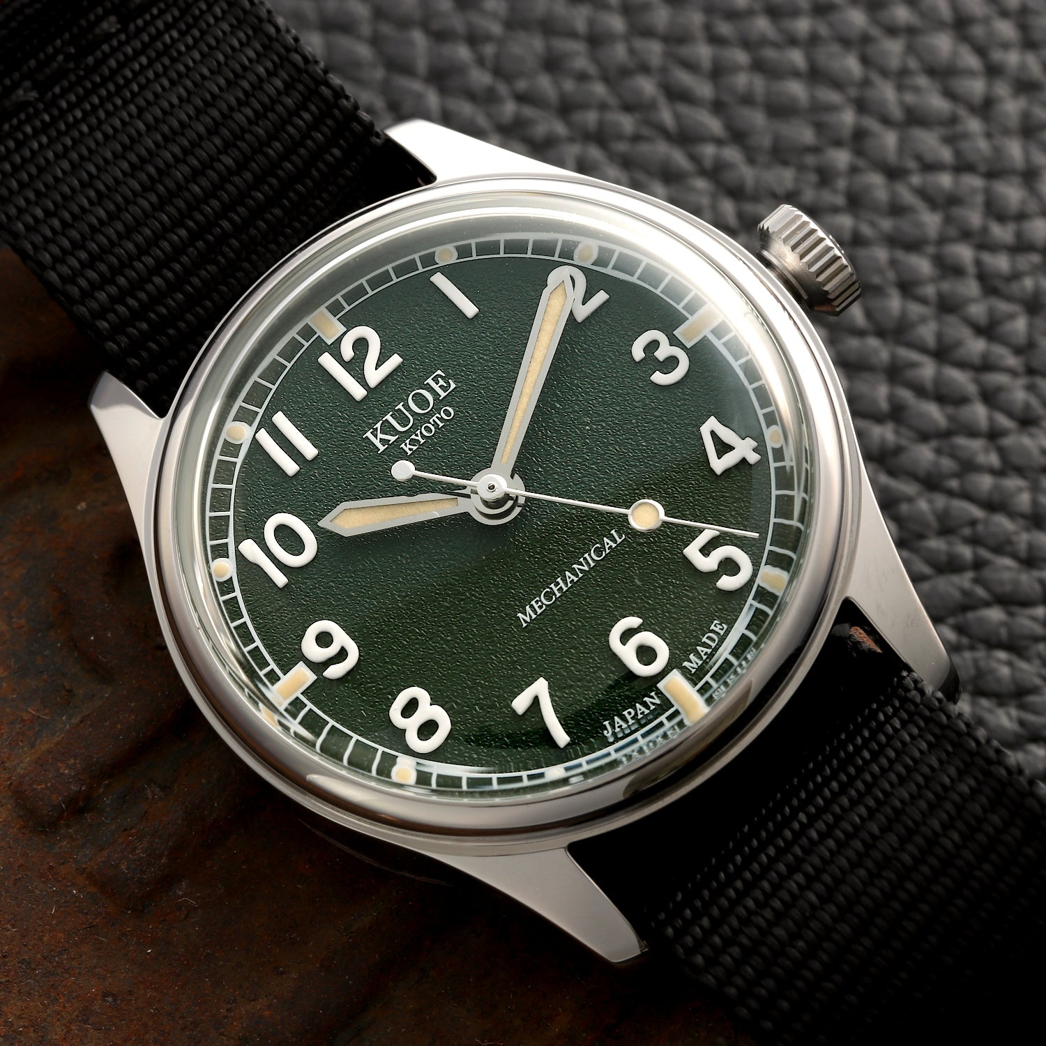 OLD SMITH 90-002 Automatic, Green Dial with Swiss Super-LumiNova