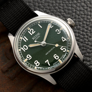 OLD SMITH 90-002 Automatic, Green Dial with Swiss Super-LumiNova