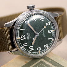 OLD SMITH 90-002 Automatic, Green Dial with Swiss Super-LumiNova