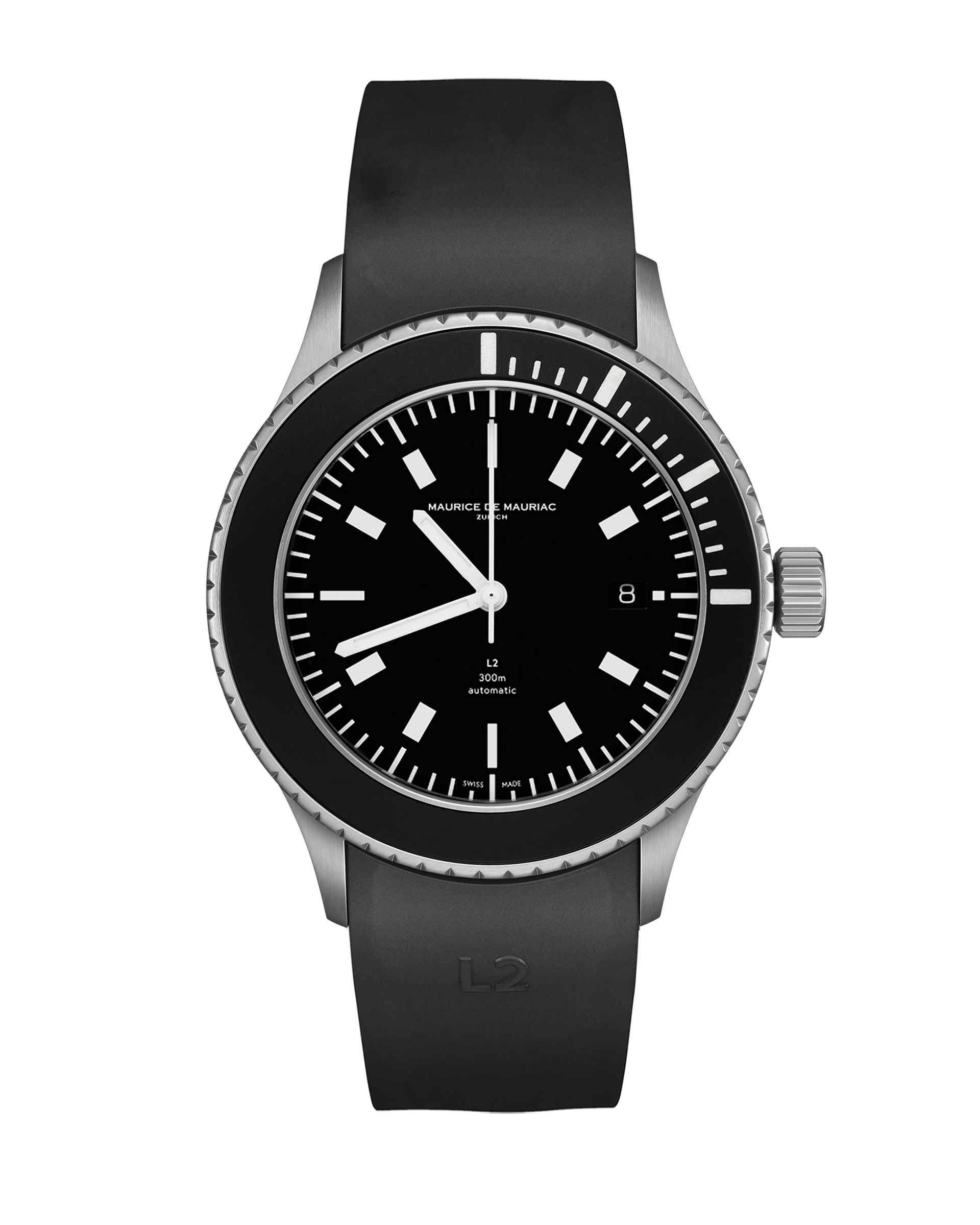 L2 Steel Deep Black Rubber