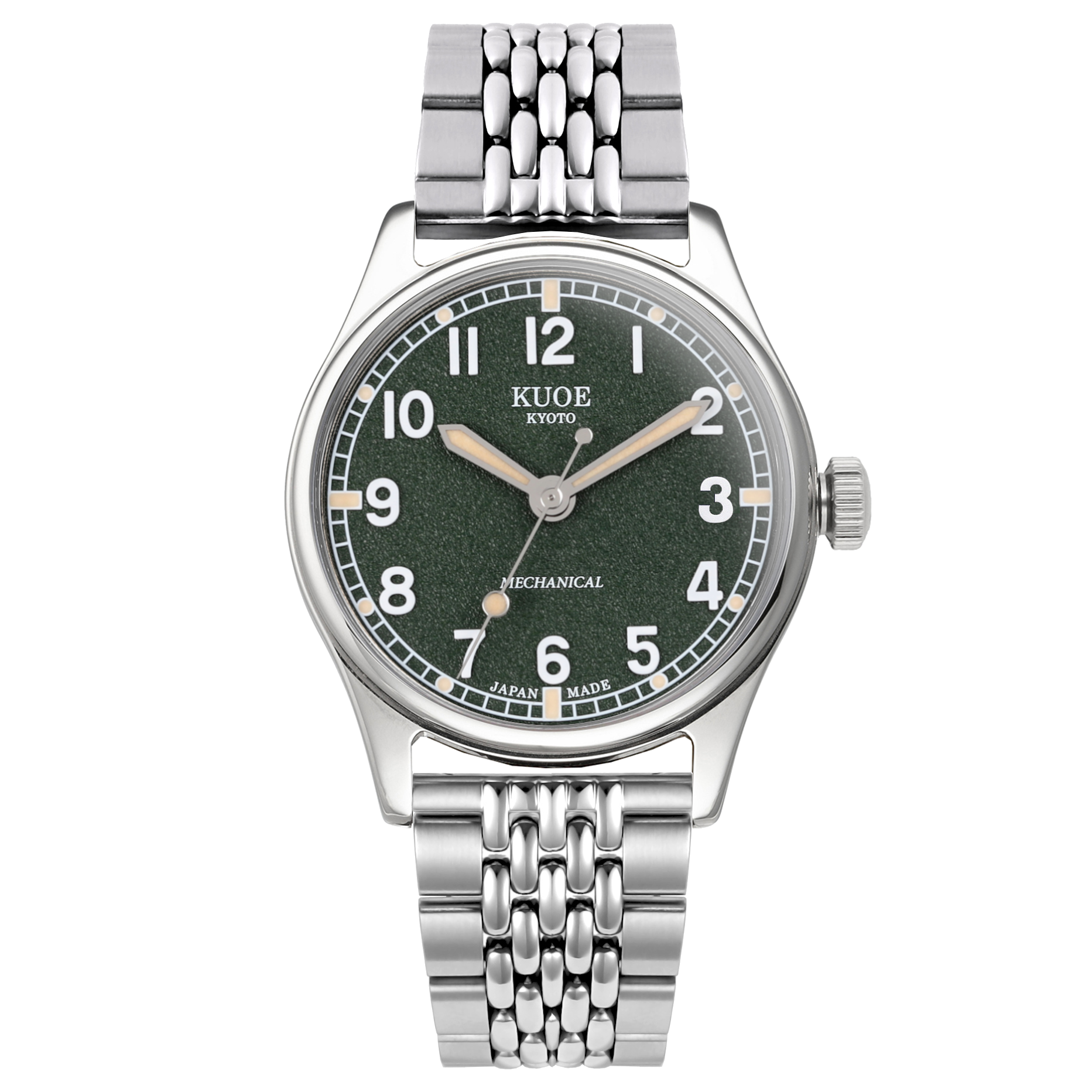 OLD SMITH 90-002 Automatic, Green Dial with Swiss Super-LumiNova