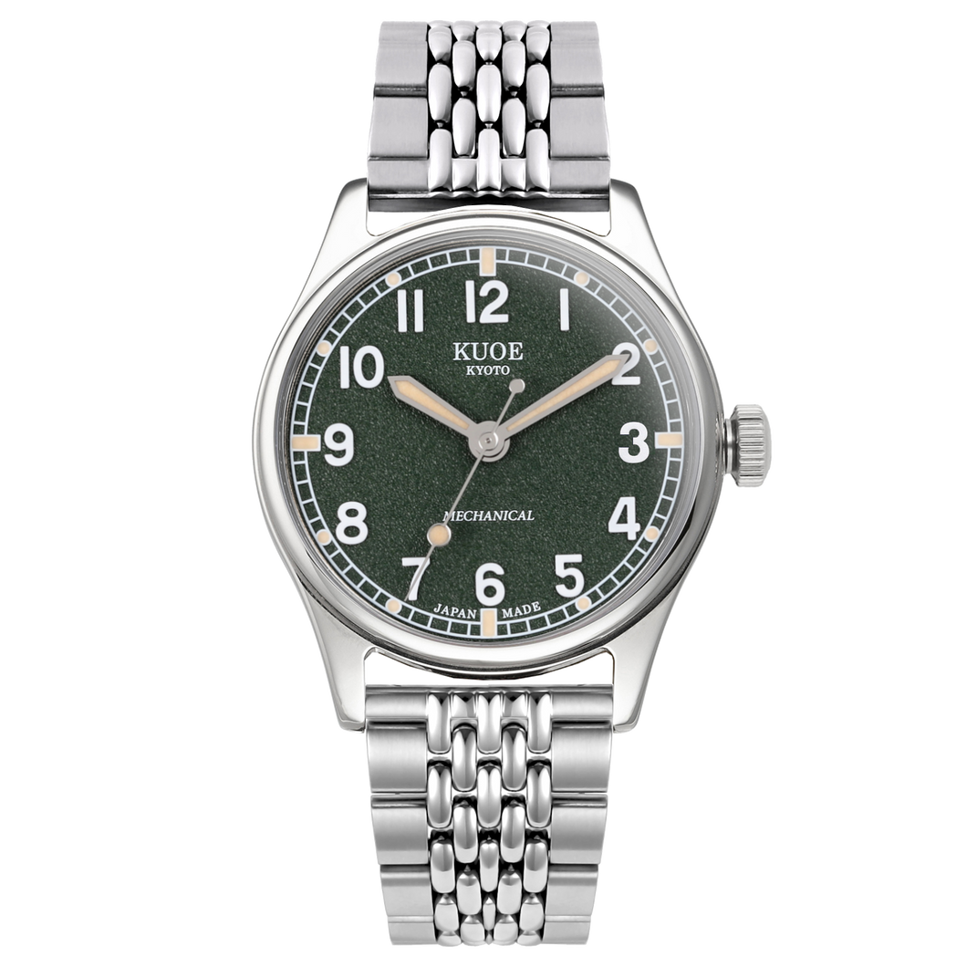 OLD SMITH 90-002 Automatic, Green Dial with Swiss Super-LumiNova