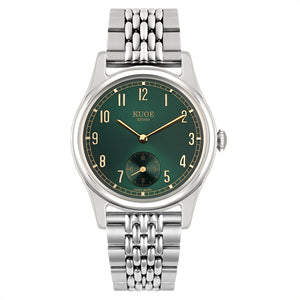 OLD SMITH 90-001  Green Dial with stainless steel bracelet