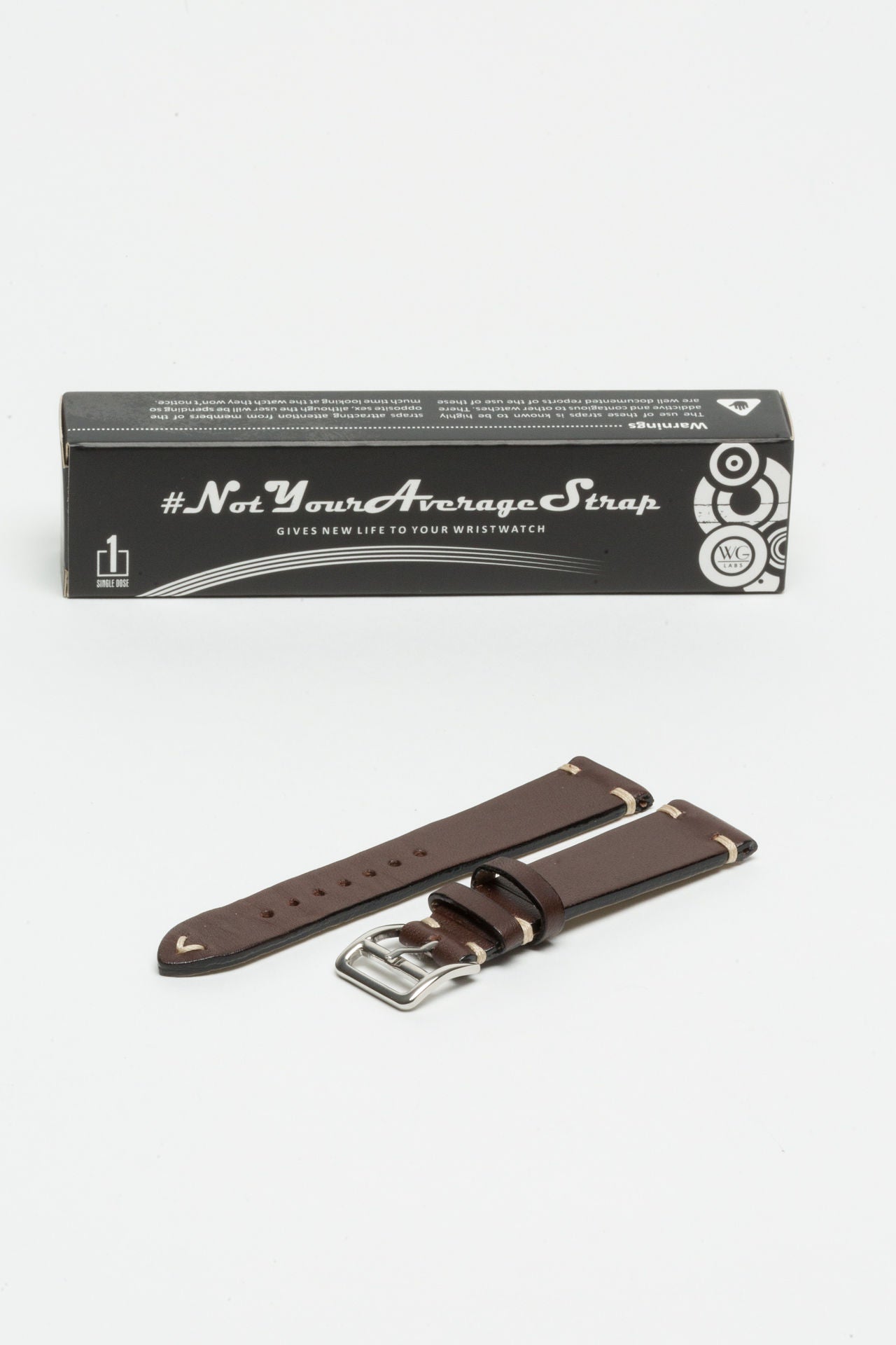 Chocolate Brown Vintage Style Strap