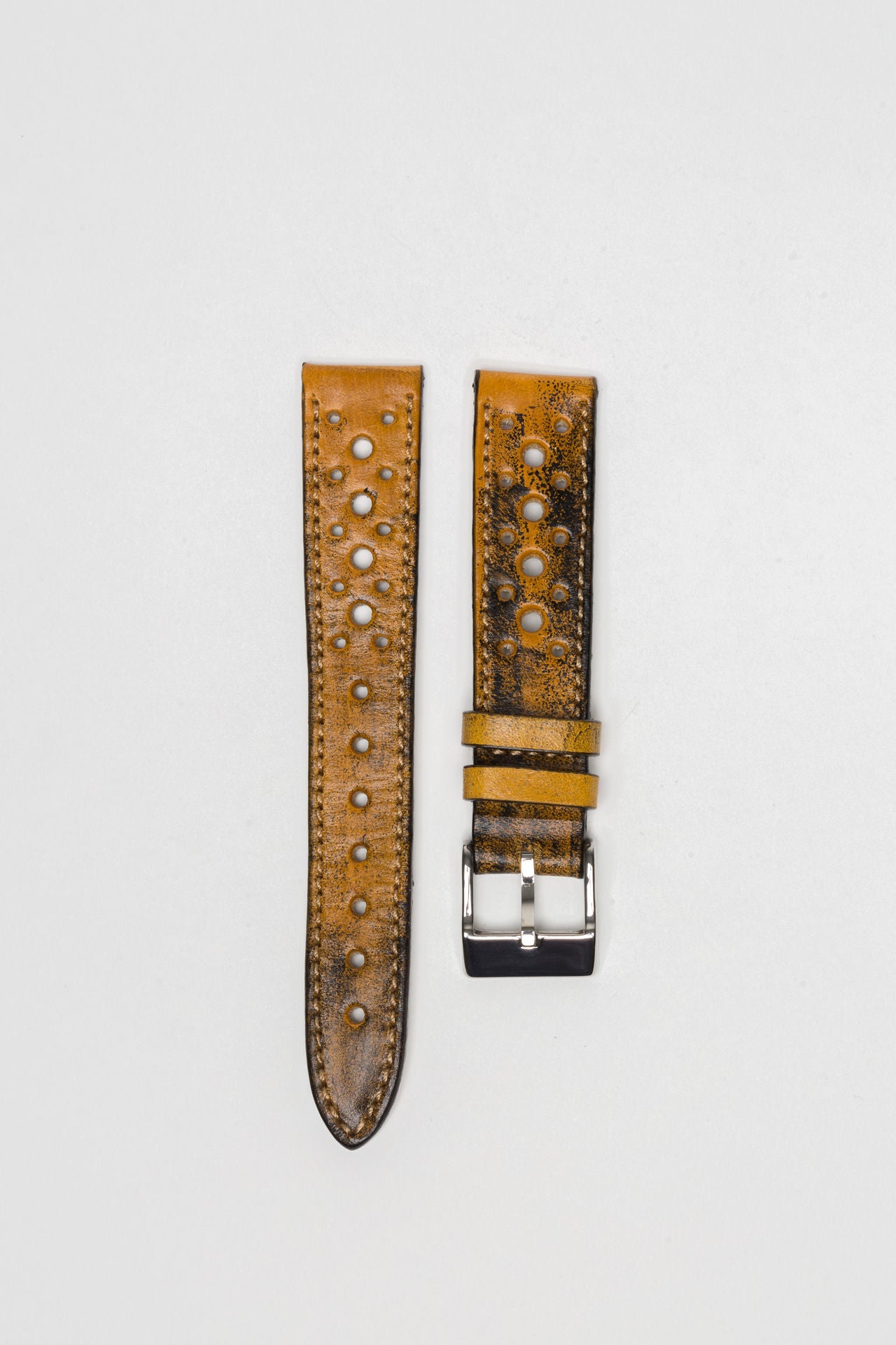 Aged Giallo Yellow Rally Strap