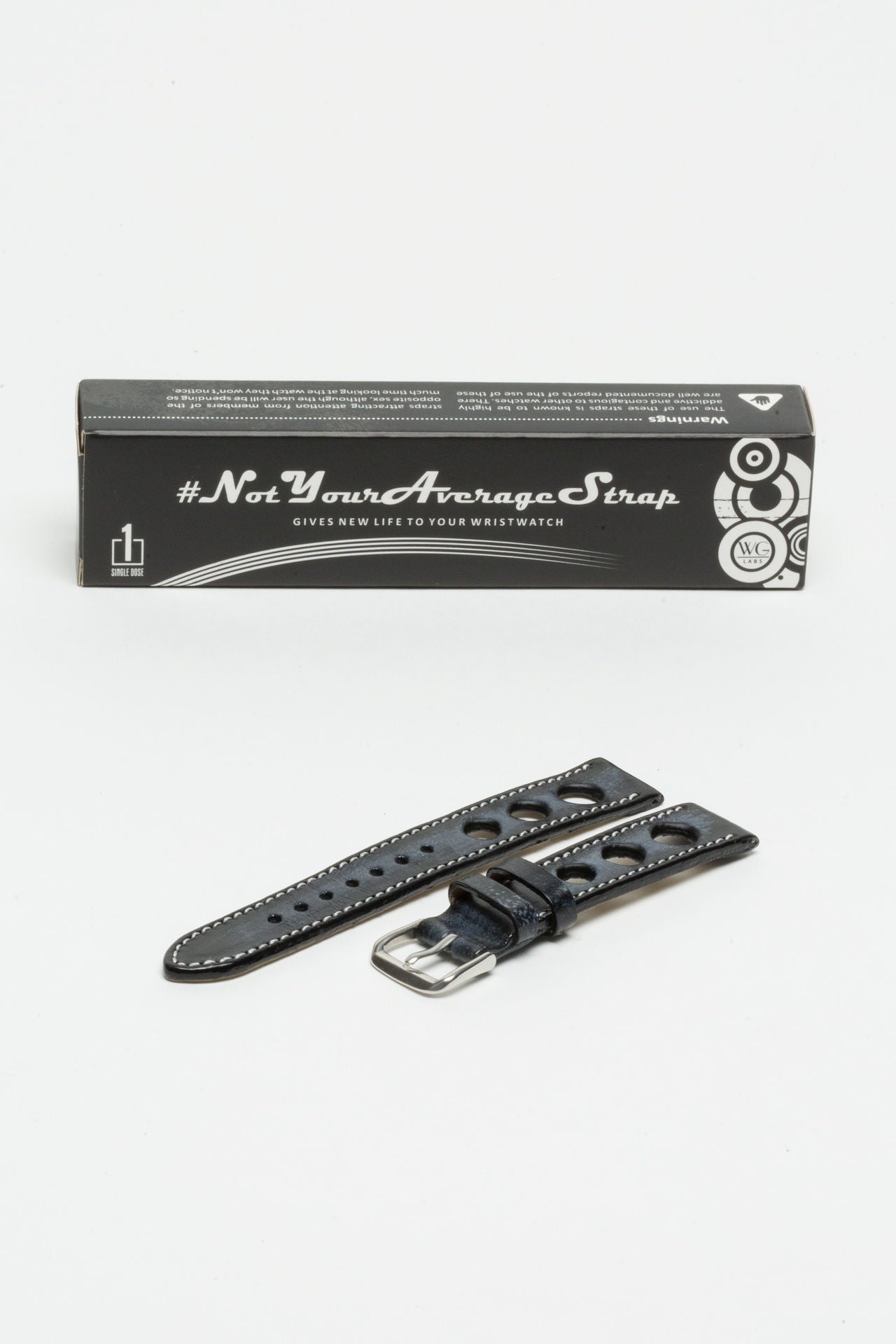 Chicane Grey Big Holes Rally Strap