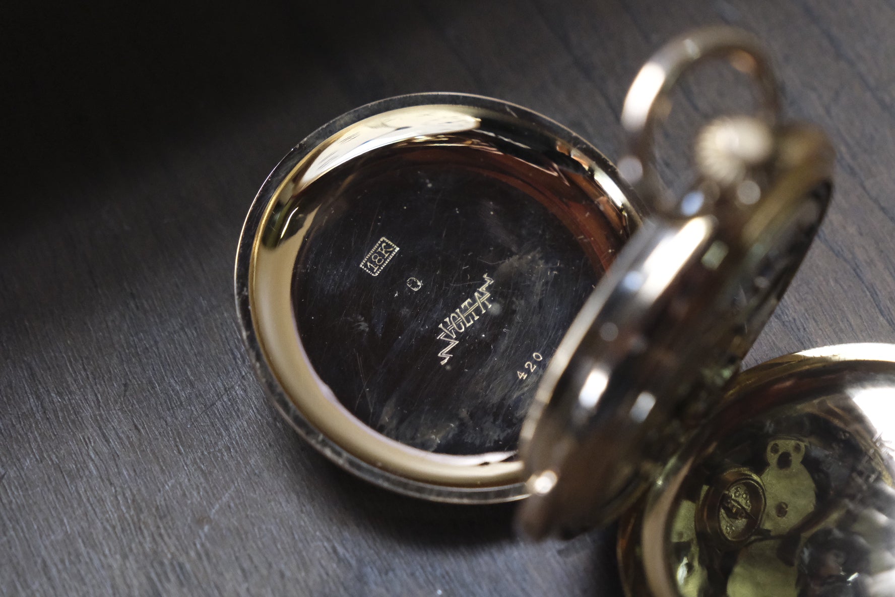 Volta Minute Repeater 18K Gold Pocket Watch