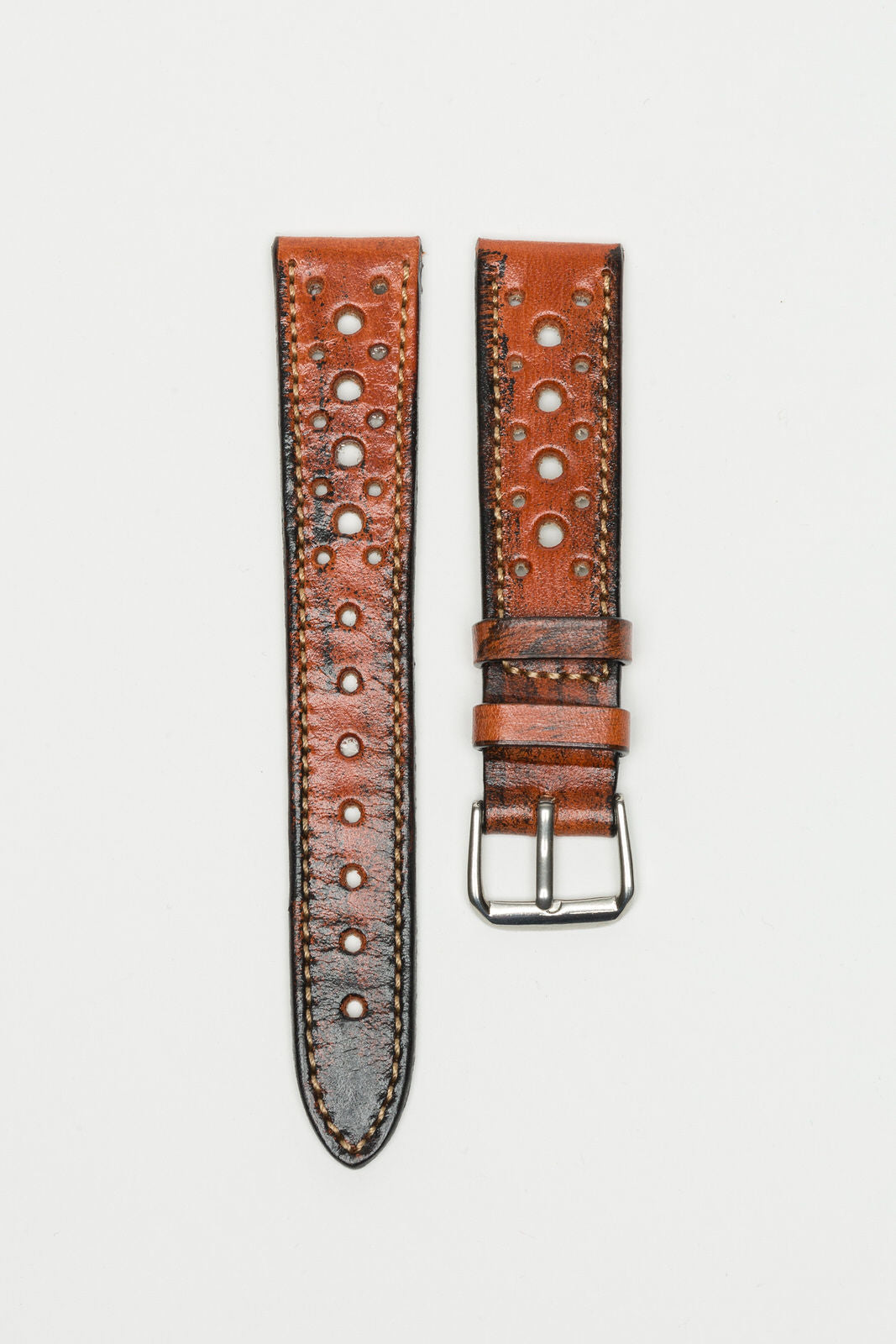 Aged Terracota Brown Rally Strap