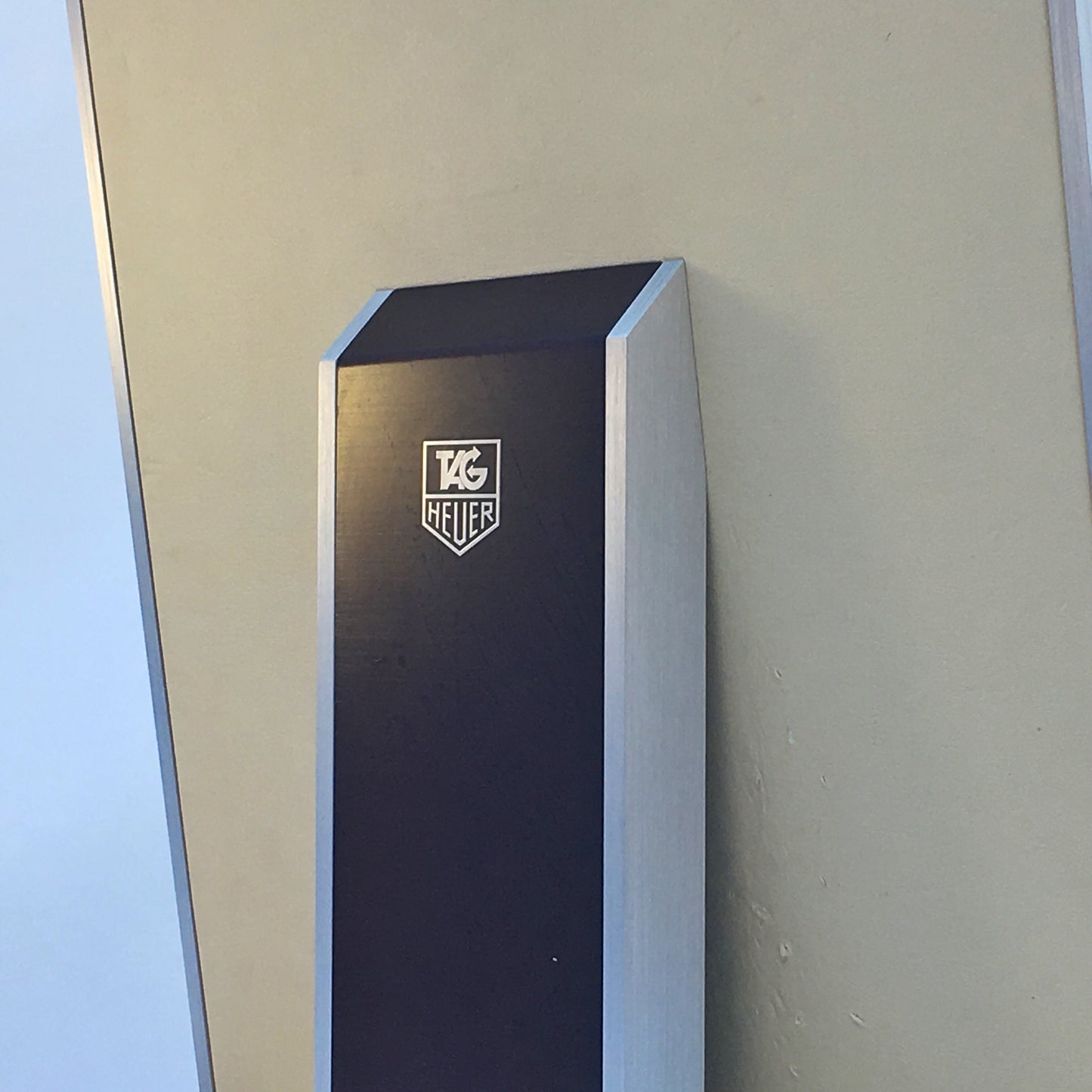 Tag Heuer store mirror. Very large size