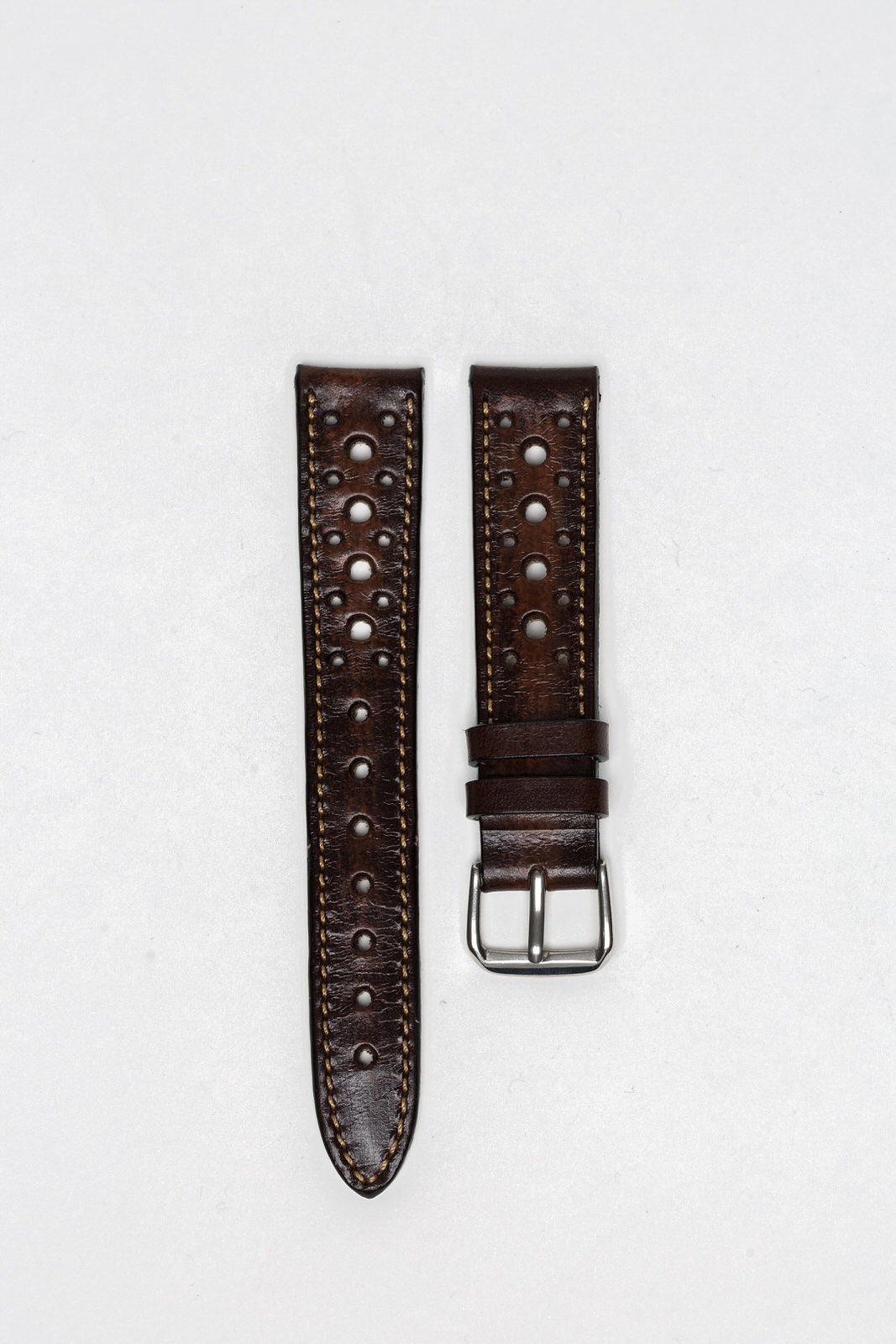 Aged Chocolate Brown Rally Strap