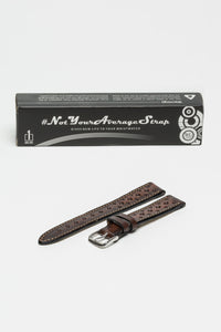 Aged Chocolate Brown Rally Strap