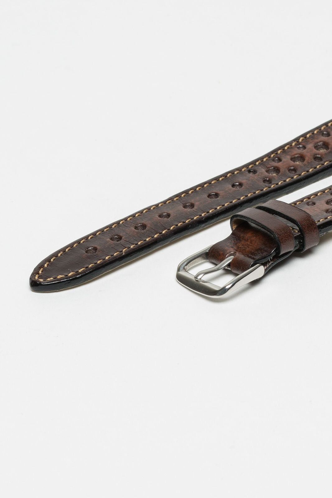 Aged Chocolate Brown Rally Strap