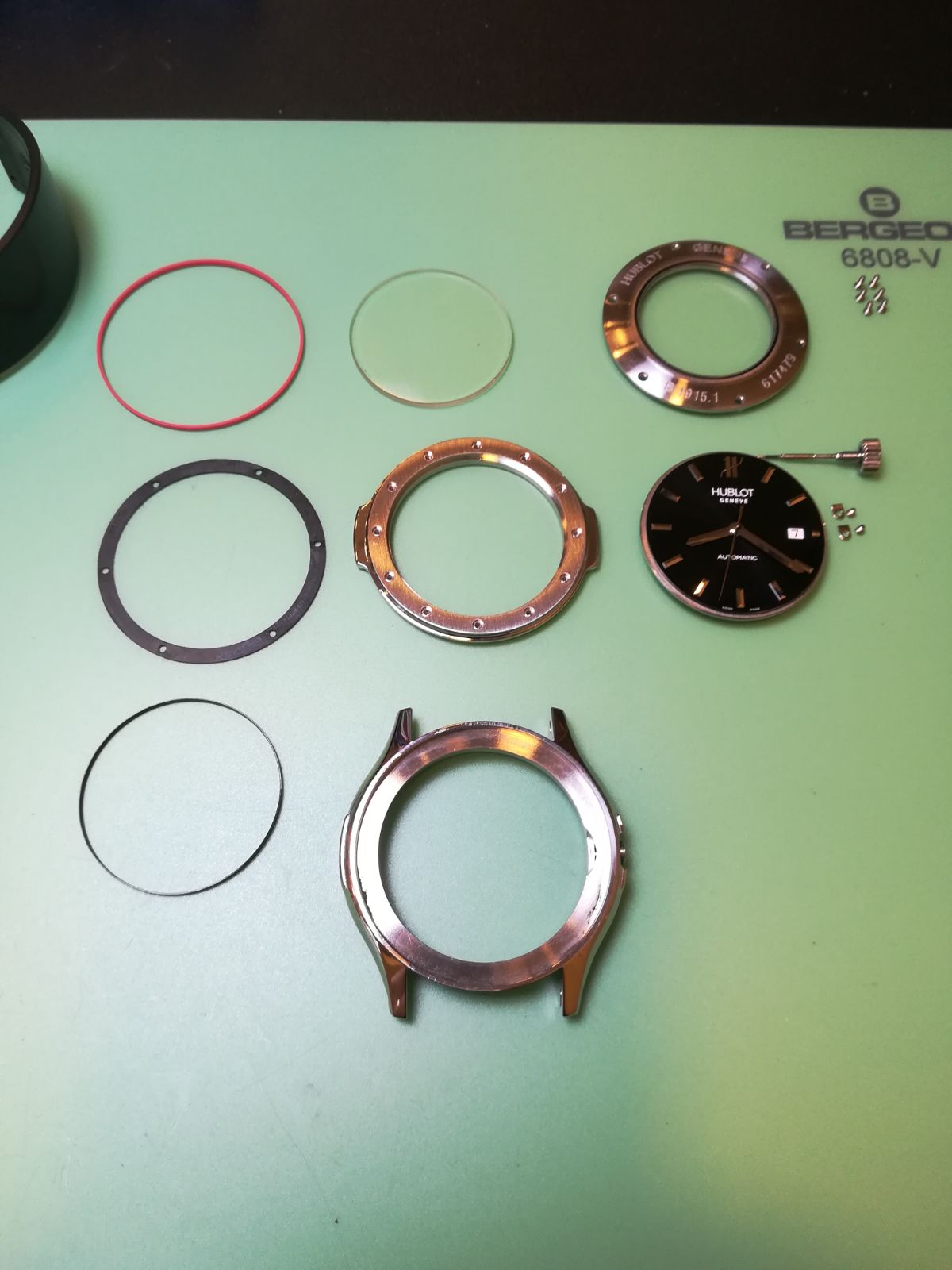 Case polishing and brushing