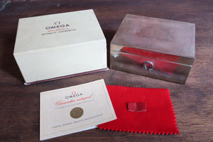 Super rare Solid Silver Omega box set for Constellation de Luxe