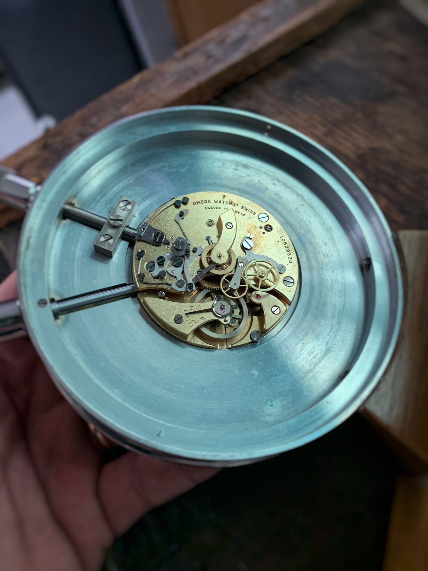 Omega Stopwatch - Display for retailers with original case