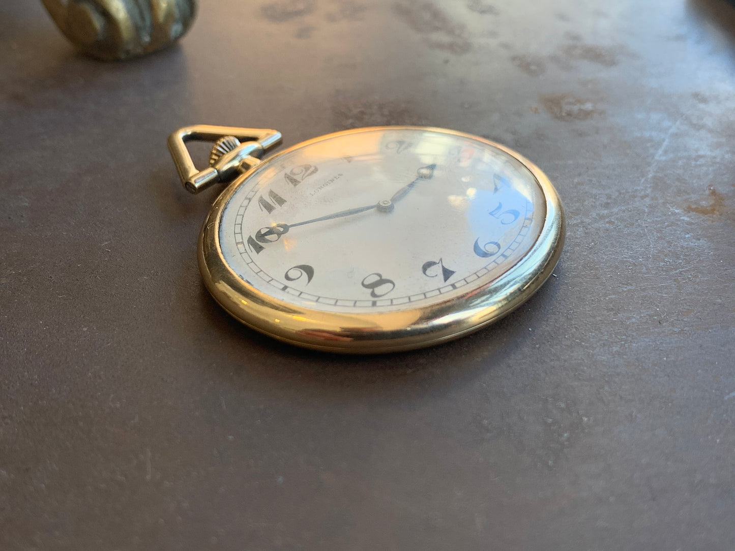 1914 Longines Art Deco style pocket watch