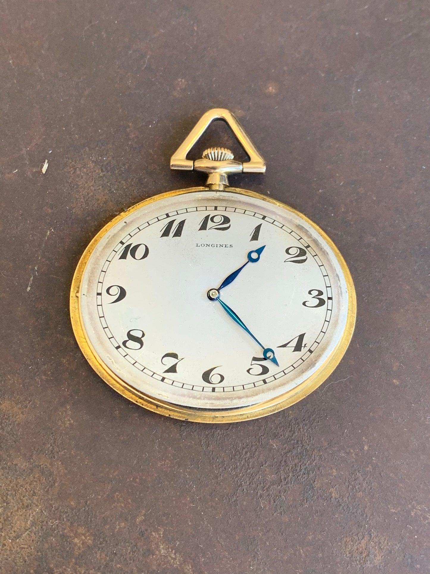 1914 Longines Art Deco style pocket watch